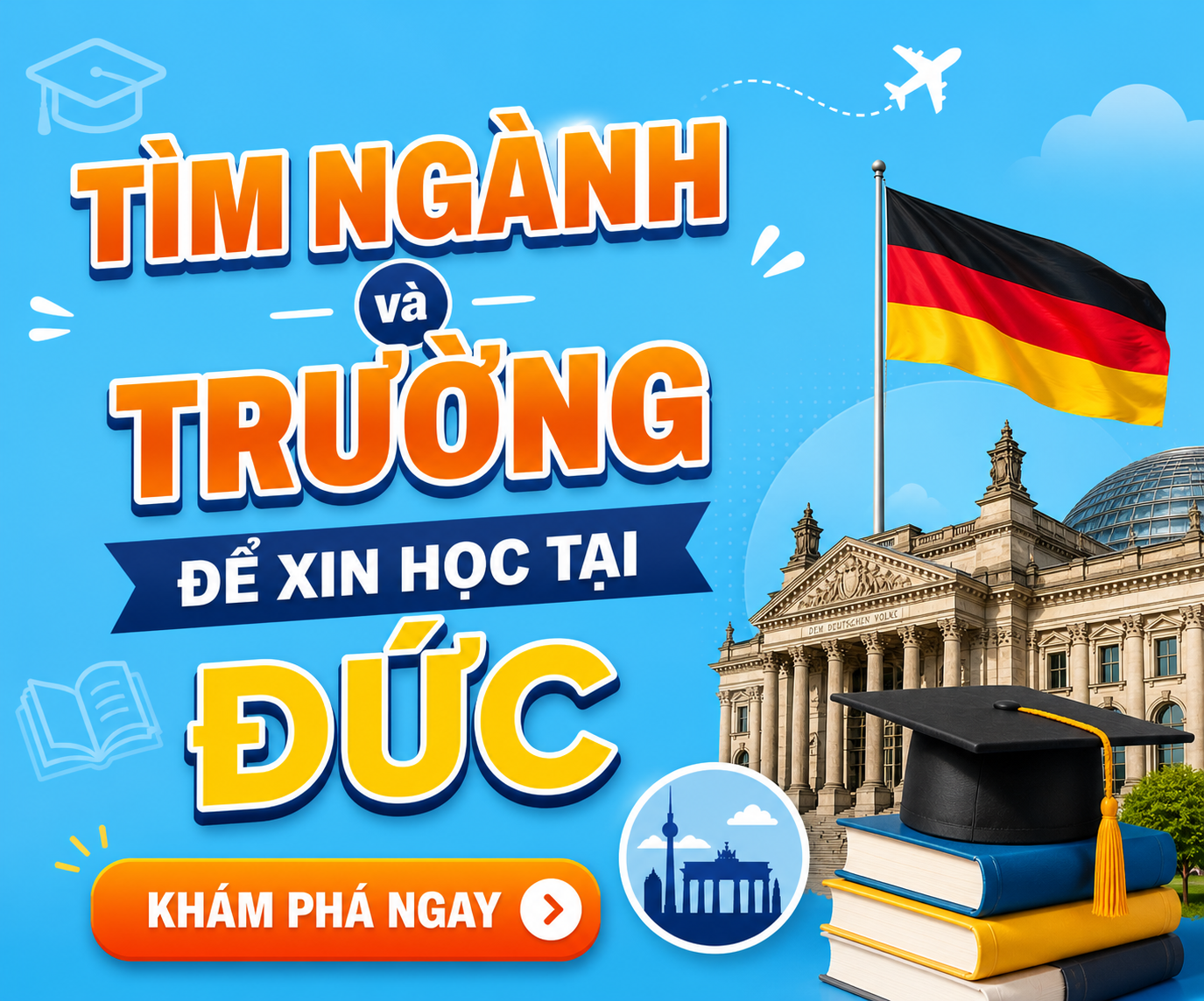 Tìm ngành - Tìm trường tại Đức 2026