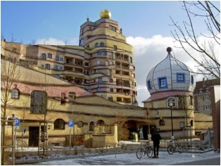 Waldspirale - đẹp tựa như tranh_0