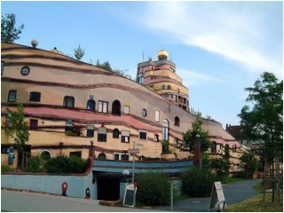 Waldspirale - đẹp tựa như tranh_5