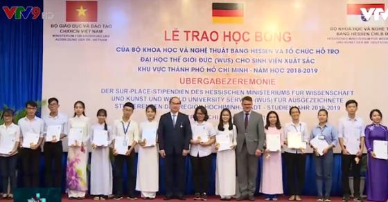 Đức trao học bổng cho 250 sinh viên Việt Nam xuất sắc