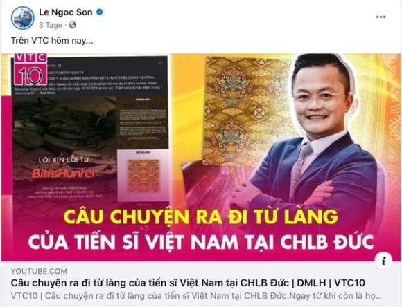 Chưa đỗ ông Nghè đã lòe "phông bạt: "TIẾN SĨ VIỆT NAM" ở Đức