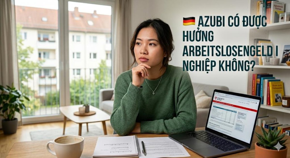 Azubi tại Đức có được hưởng trợ cấp thất nghiệp không?
