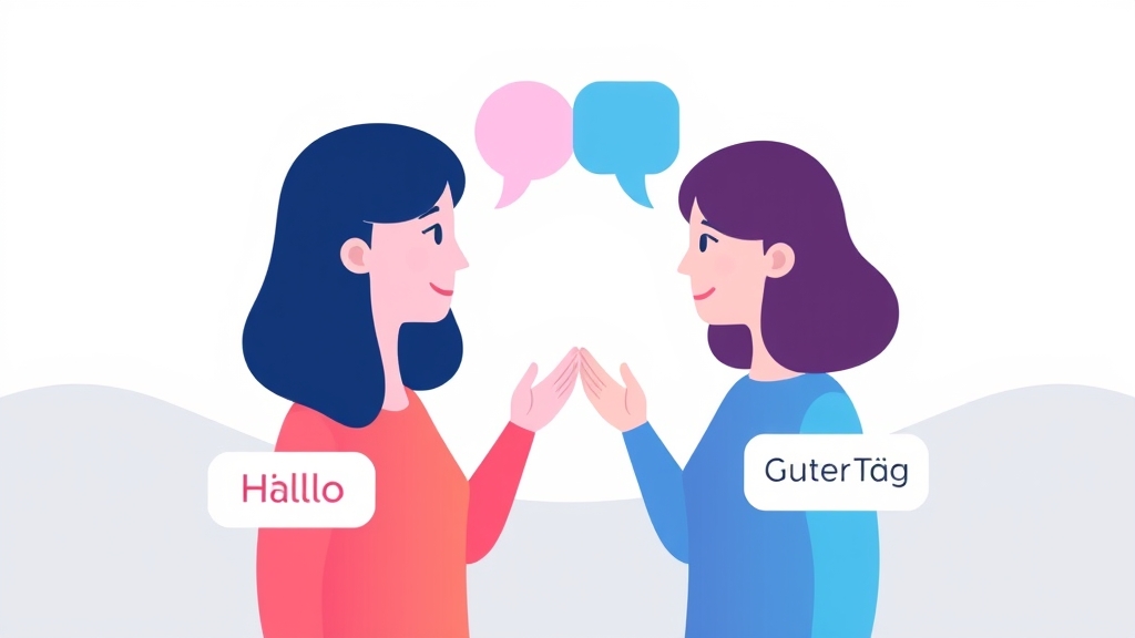Chào hỏi và giới thiệu bản thân trong tiếng Đức