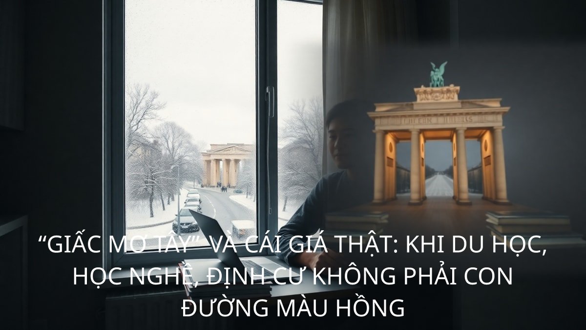 Giấc mơ tây và cái giá thật: Khi du học, học nghề, định cư không phải con đường màu hồng