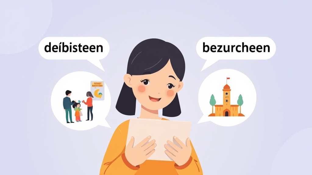 Phân biệt besuchen và besichtigen: hai động từ thường gây nhầm lẫn trong tiếng Đức